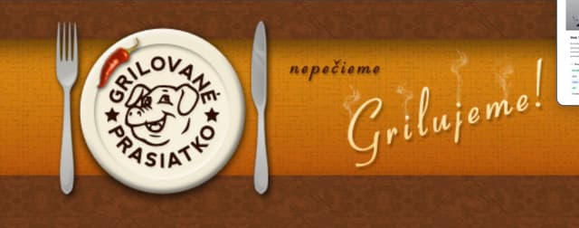 Grilované prasiatko