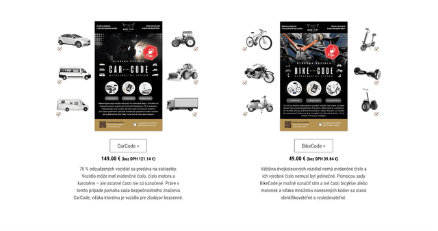 Aktuálna sekcia produktov Rimi