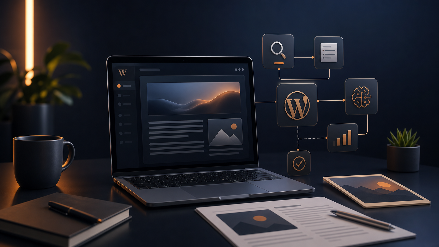 Automatizovaný workflow pre SEO články vo WordPresse
